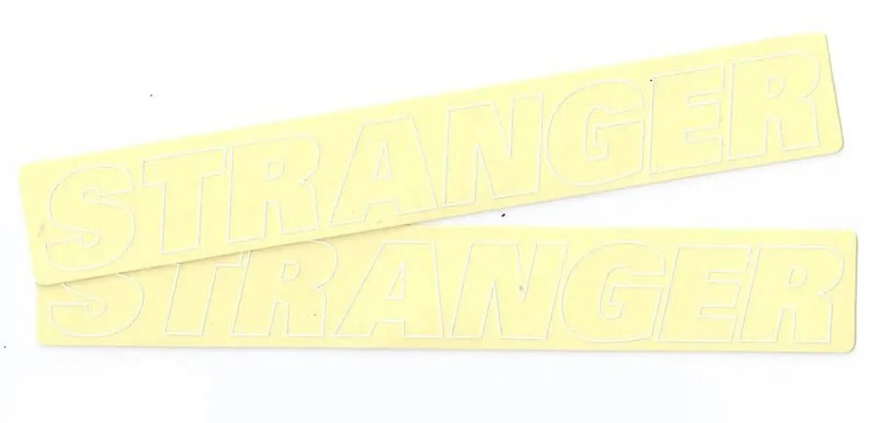 Stranger Outline Sticker 2-Pak | SkatePro