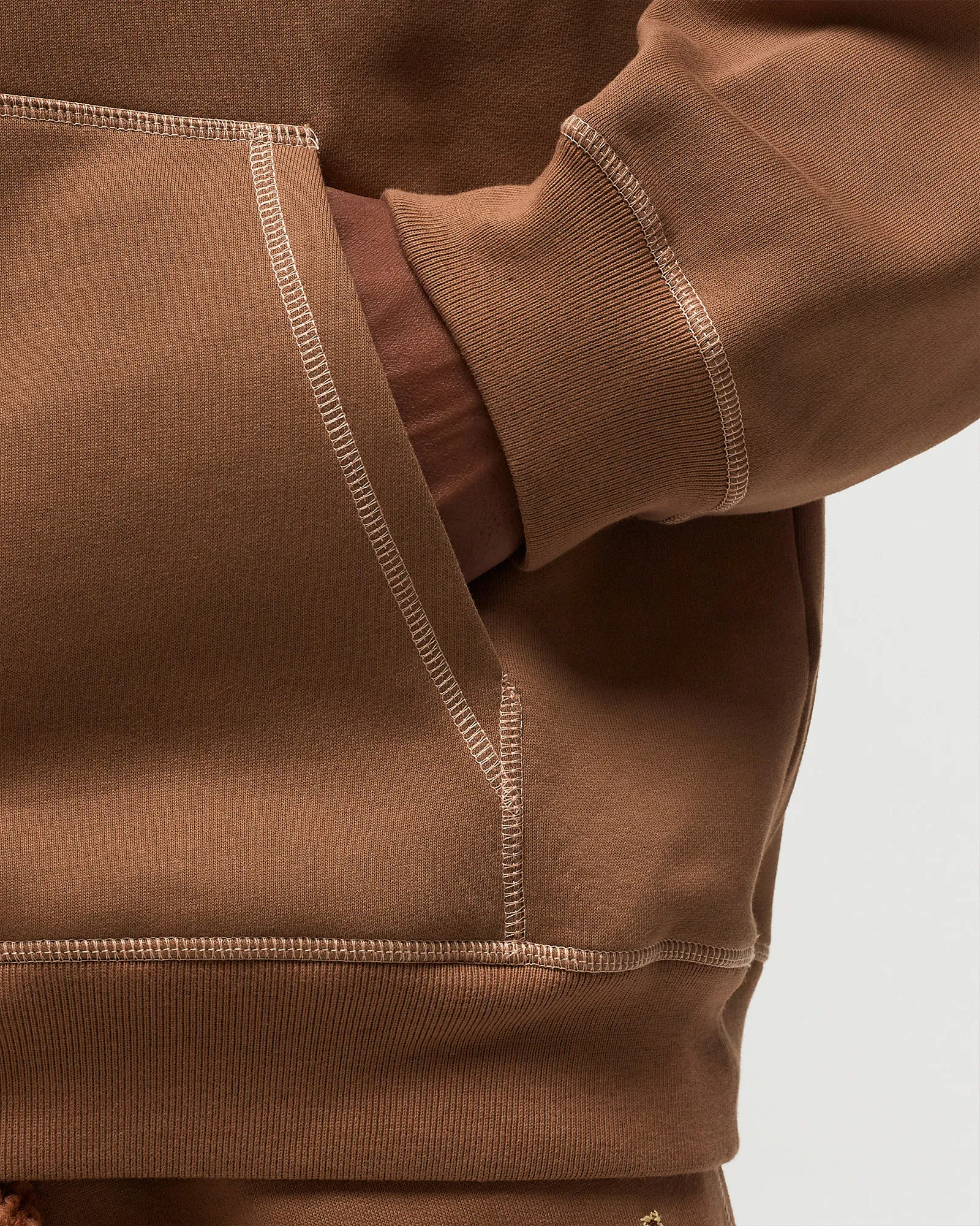 ADISH Tatreez Logo Contrast Stitched Lakiya Hoodie