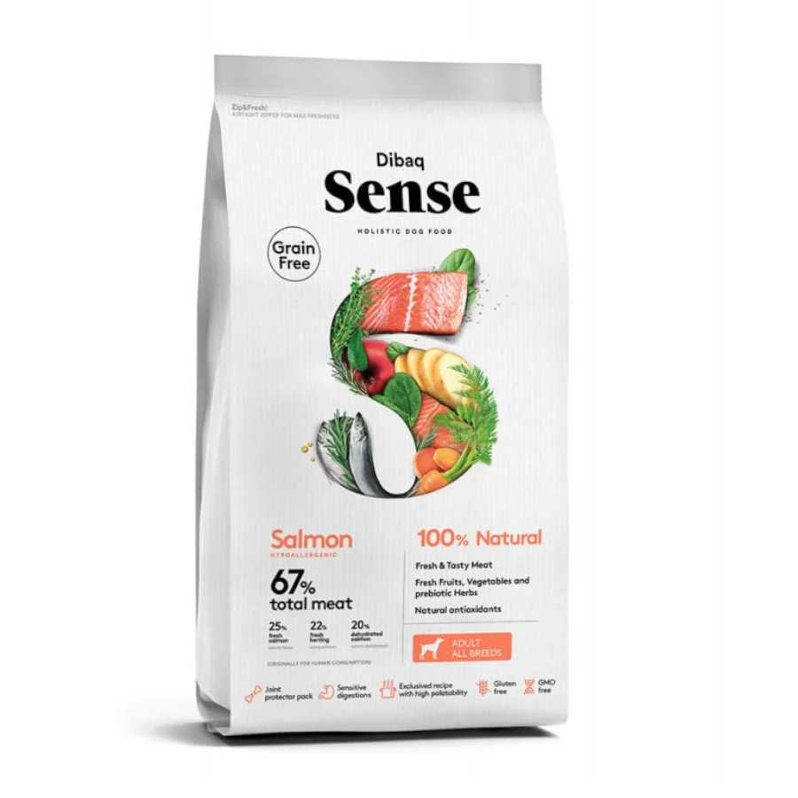 Ração para cães Dibaq Adult Sense Grain Free Salmon