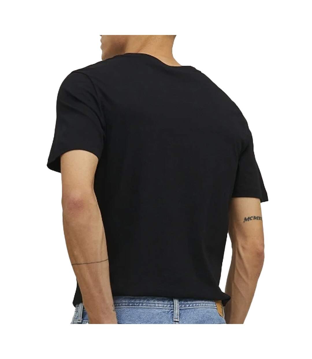T-shirt Noir Homme Jack & Jones Basic