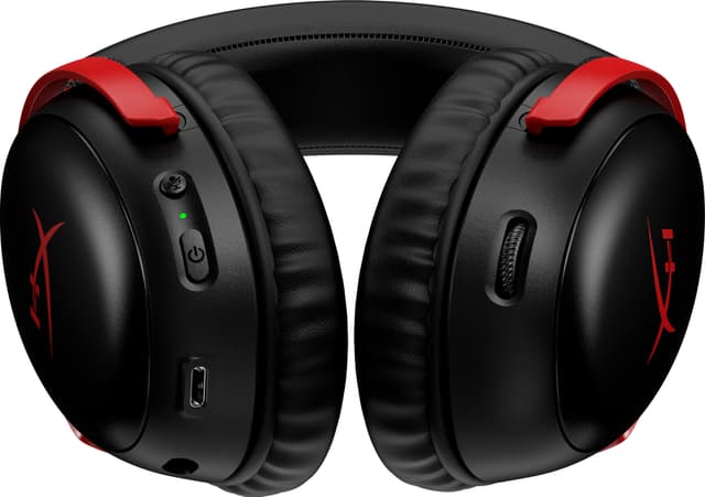 HyperX Cloud III Trådløse gaming høretelefoner (sort/rød)