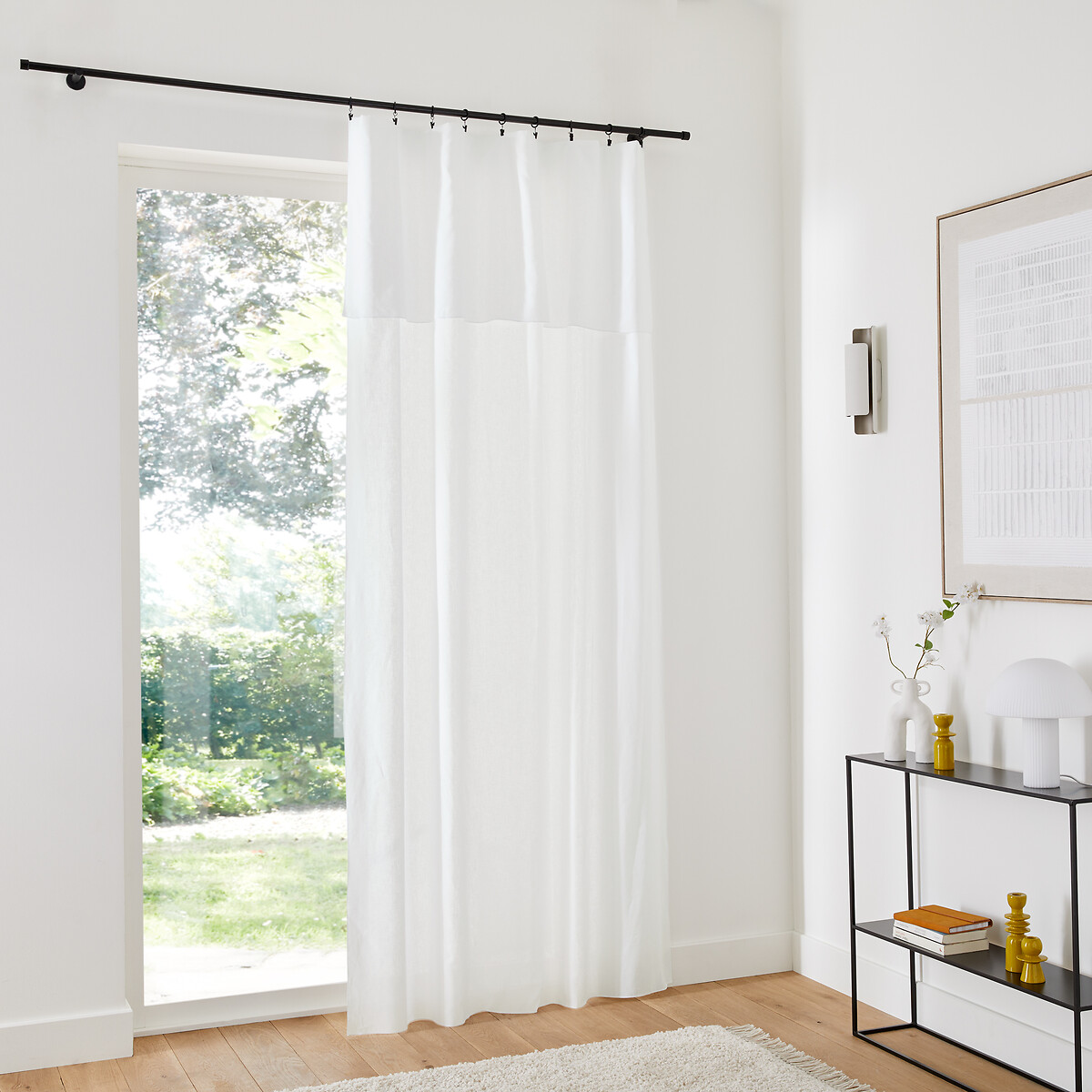 LA REDOUTE INTERIEURS<br>Painel para cortina em meio linho, Lincot