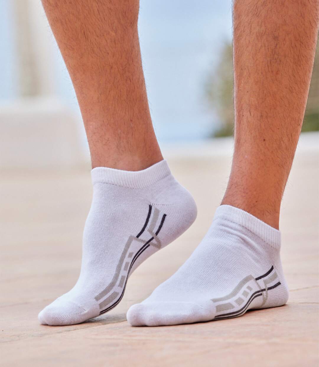 Lot de 4 Paires de Socquettes Sport