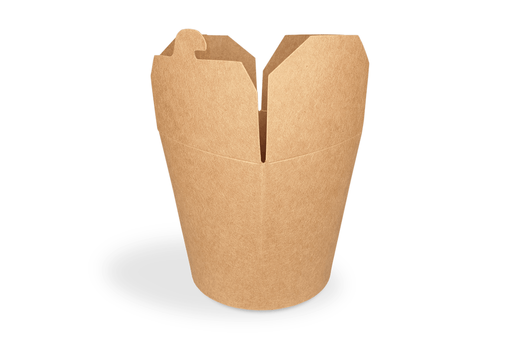 Wok to Go beker 26oz 750ml kraft