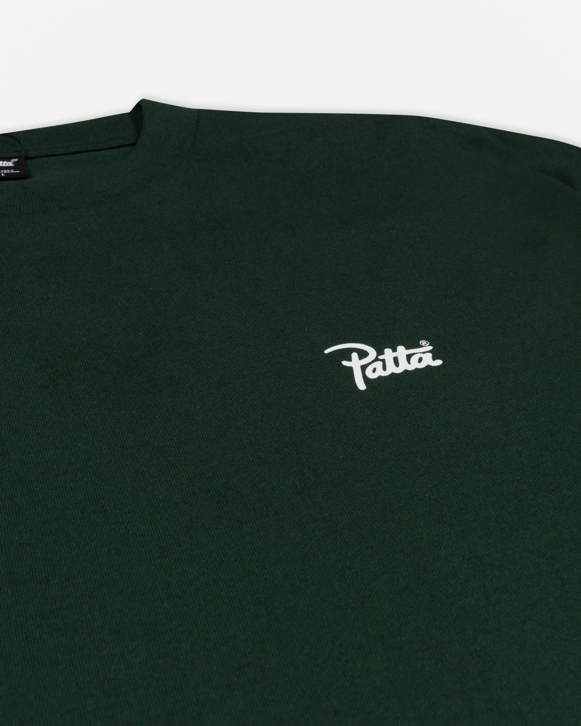 Patta Script Logo T-Shirt (Pine Grove)