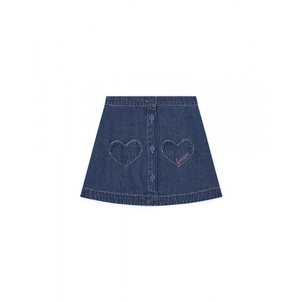 Køb BONTON Chambray Foncé India Nederdel