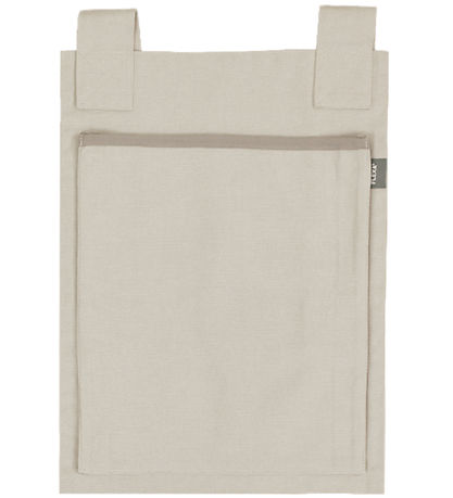 Flexa Betttaschen - 3er-Pack - 28,5 x 39,5 cm - warmes Grau
