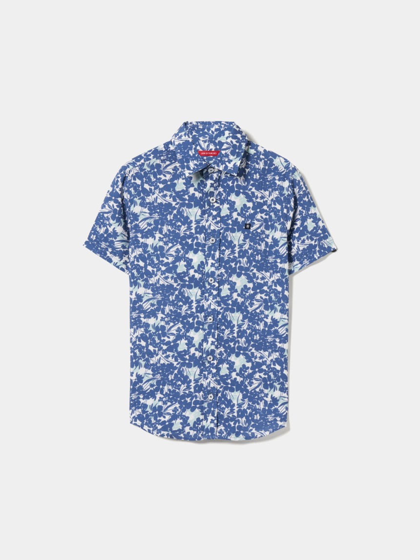 Camisa manga curta com estampado