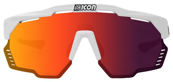 Lunettes Scicon Aeroshade Kunken Noir Brillant / Rouge Miroir