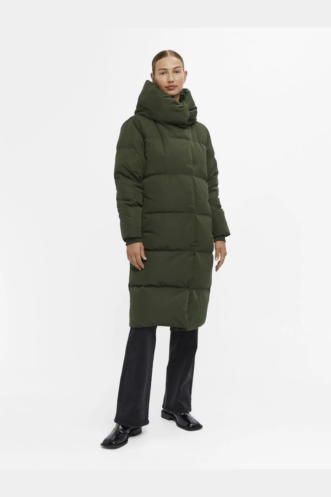 Object Objlouise Long Down Jacket 4021144 duffel bag