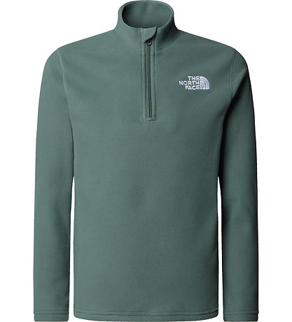 The North Face Fleecejacke - Glacier - 1/4 Reißverschluss - Duck