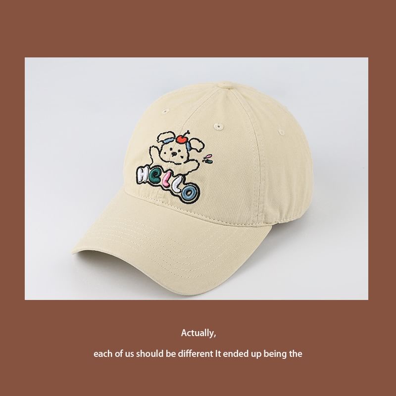 Dreamaway - Cartoon geborduurde honkbalpet
