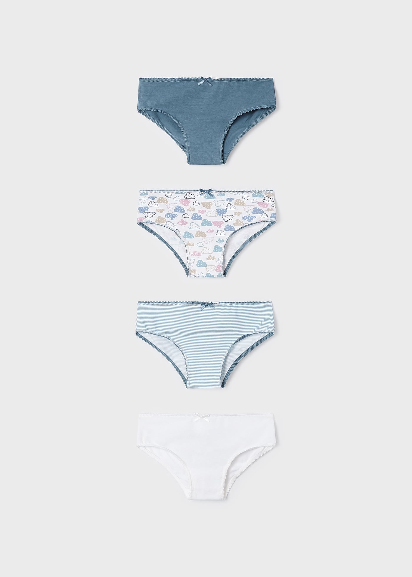 Conjunto de 4 calcinhas para meninas