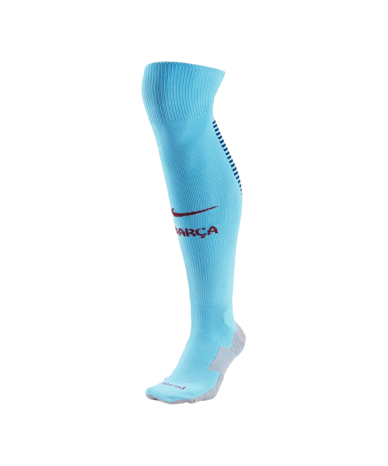 Nike FC Barcelona Stutzen Away 2017/2018 Blau F483