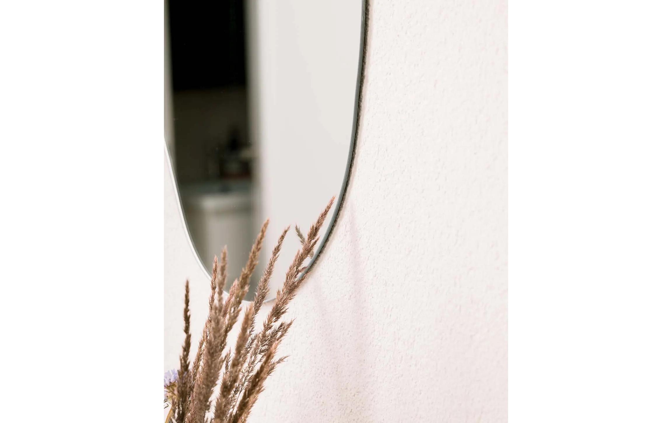 Spiegel Wavy 44 x 80 cm, SilberWellenförmiger Spiegel