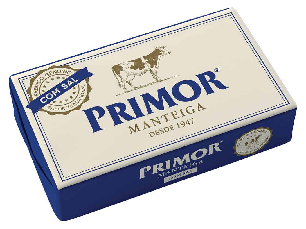 MANTEIGA PRIMOR PASTEURIZADA COM SAL 125G