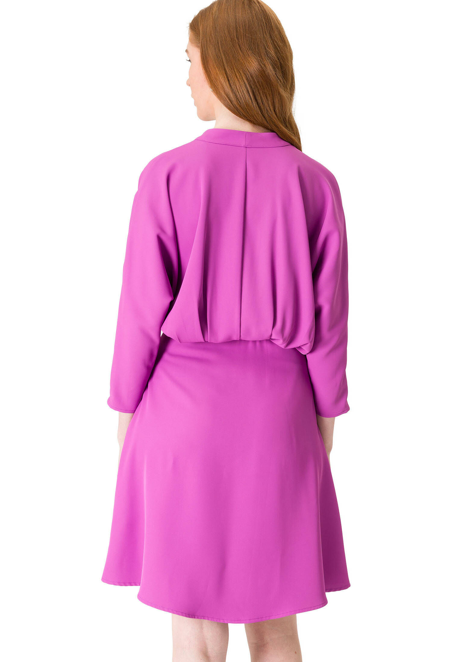 zero| Damen Minikleid mit Raffung