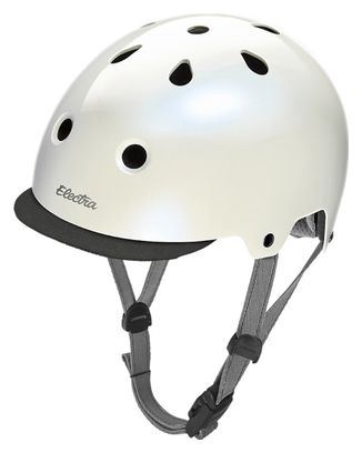 Casque Electra Lux Solid Blanc nacré