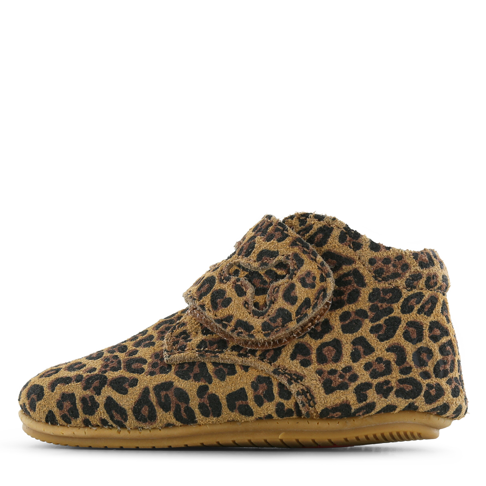 Shoesme BABY-PROOF® schoentje met panterprint Suède | Meisjes schoenen