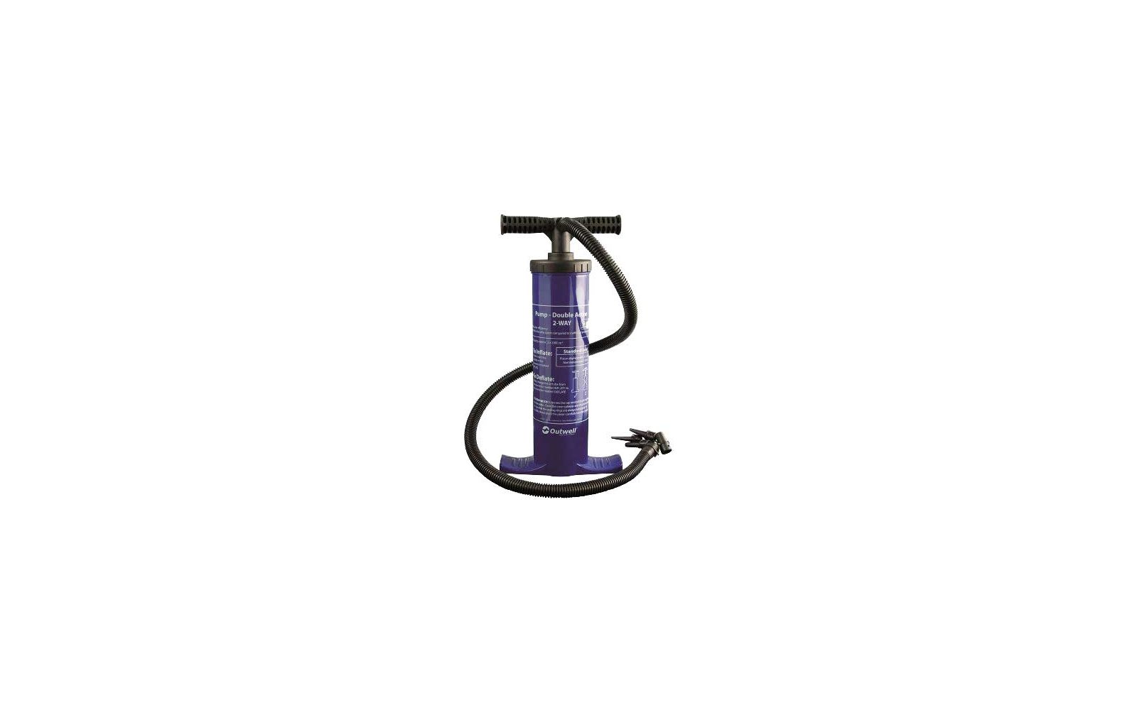 Outwell Kolbenpumpe 2 Weg navy 2 Liter