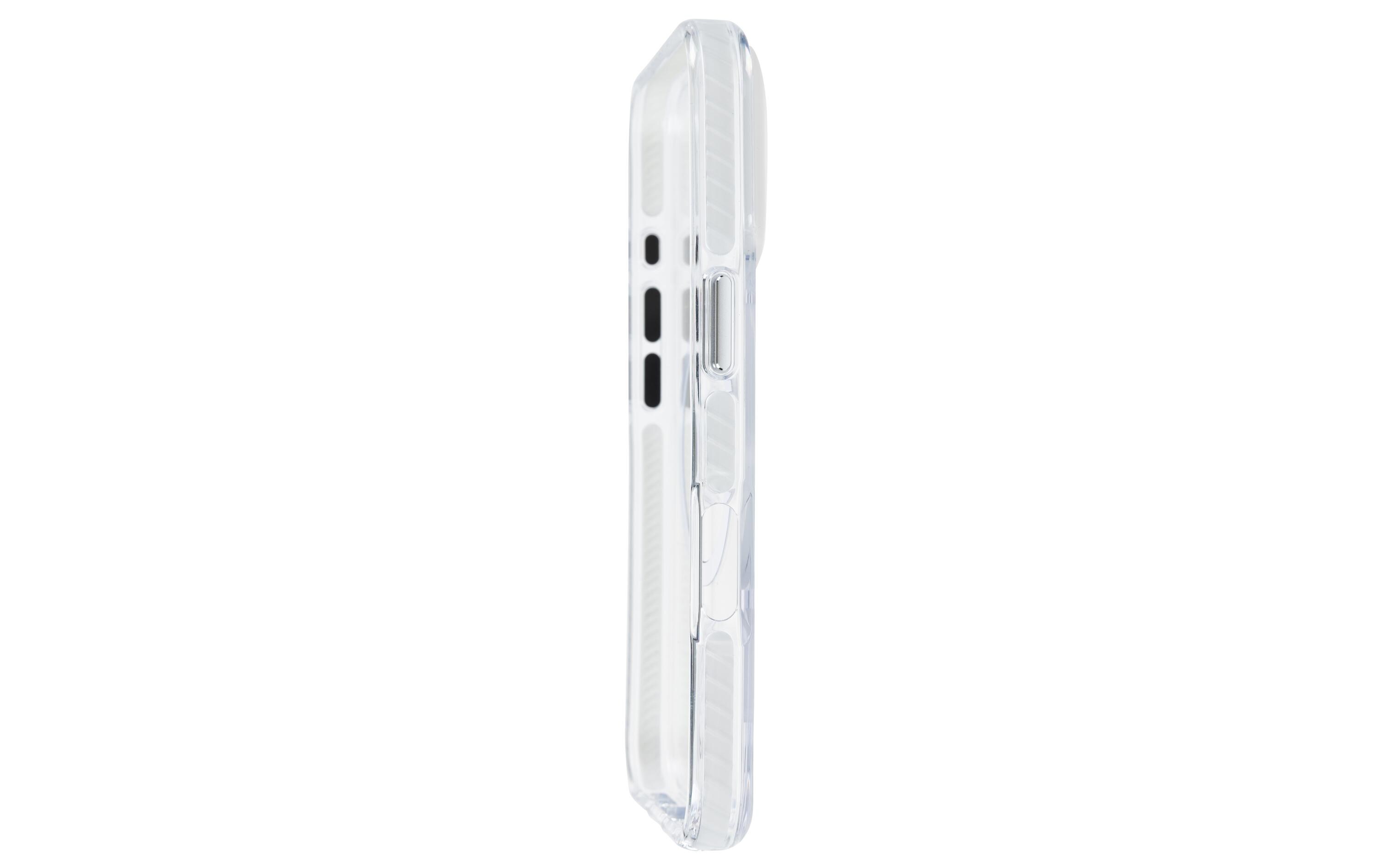 Back Cover Armorix iPhone 16 Pro Weiss transparentMagSafe-kompatible Schutzhülle, fallgeprüft nach MIL-STD-810H
