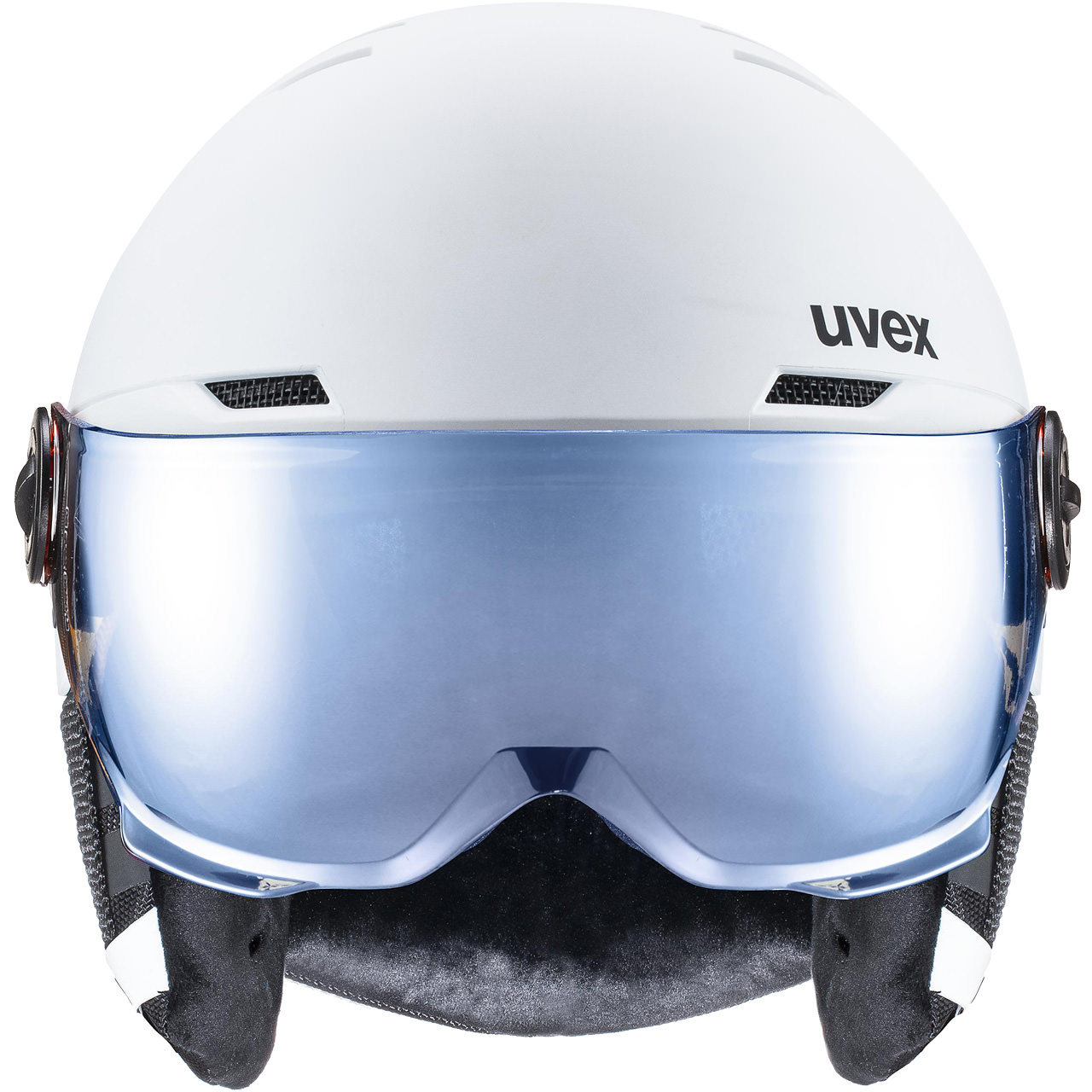 Uvex Rocket Jr. Visor white-black matt | Uvex Skihelme | Uvex | U | MARKEN | XSPO
