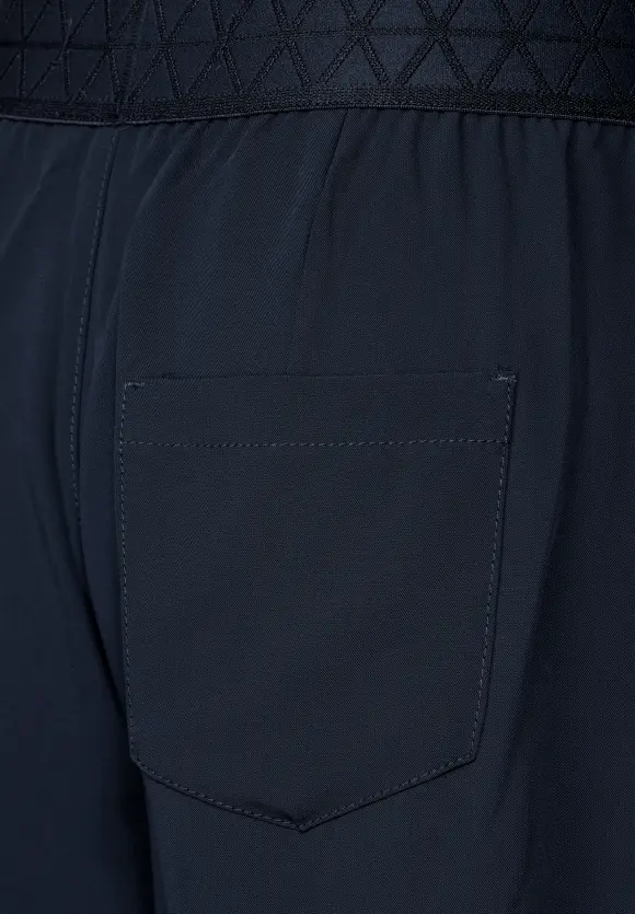 Loose Fit Hose mit Stretch - deep blue