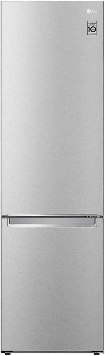 LG GBB92MBB3P, Klasse A-20%, 381 L, Kühl-/ Gefrierkombination mit Innendisplay, Frische Features, DoorCooling+, Variables Ablagefach für XXL-Stauraum, 59,5 x 67,5 x 203 cm ꟷ Metal Sorbet