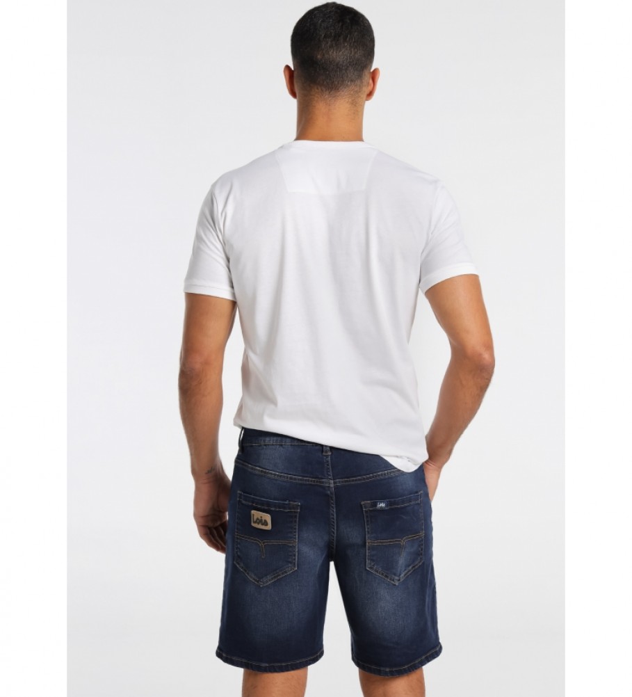 Lois Bermuda jeans azul marinho