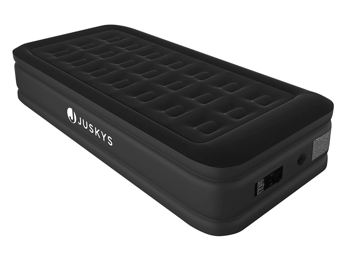 Juskys Sapri M zelfopblaasbaar luchtbed - Black