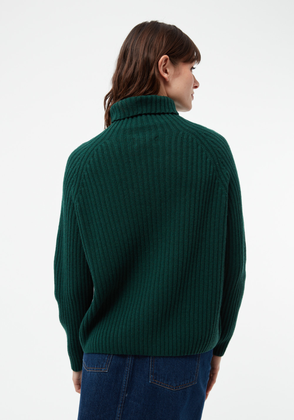 Givn Berlin Rollkragen-Strickpullover GBCassia Bottle Green