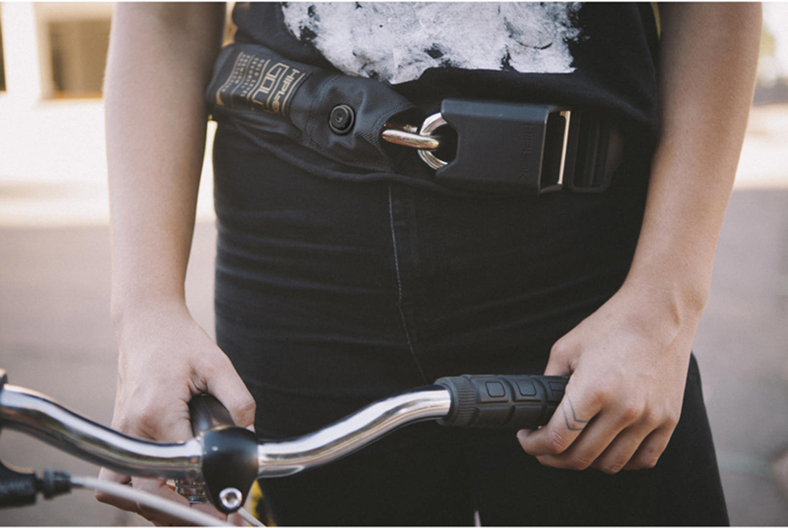 Hiplok Gold Chain Lock