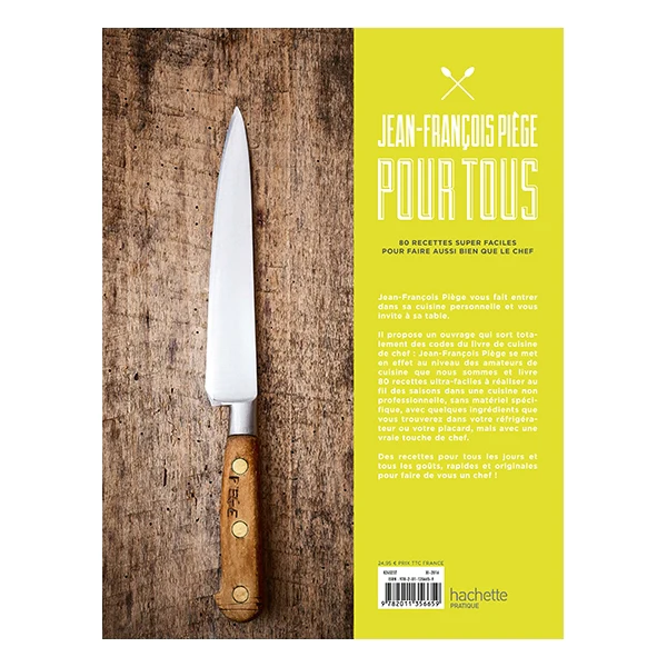 Livre Jean-François Piège pour tous Hachette pratique