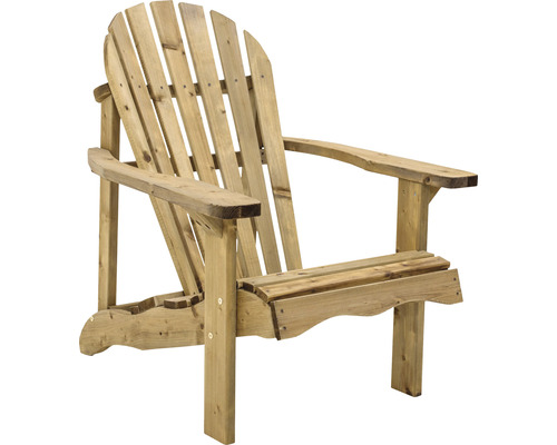 Ligstoel tuinstoel 72 x 92 x 92 cm bruin hout