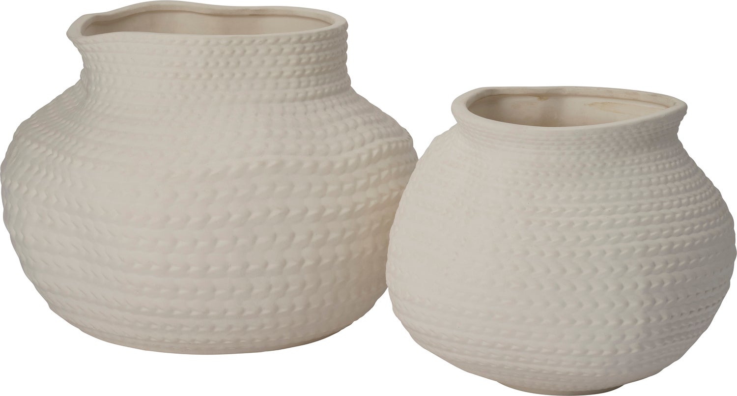 Intratuin bloempot Ame wit D 24 H 20 cm