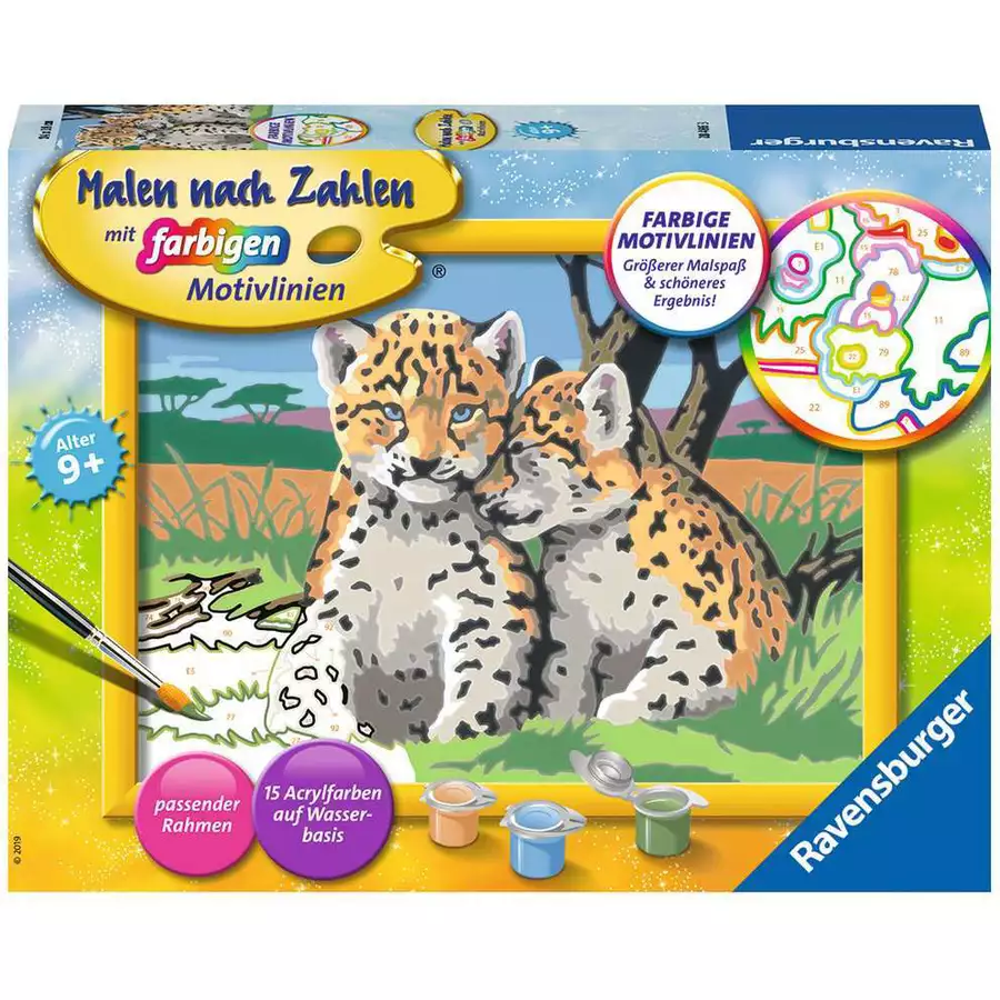 Ravensburger Kleine Leoparden bunt