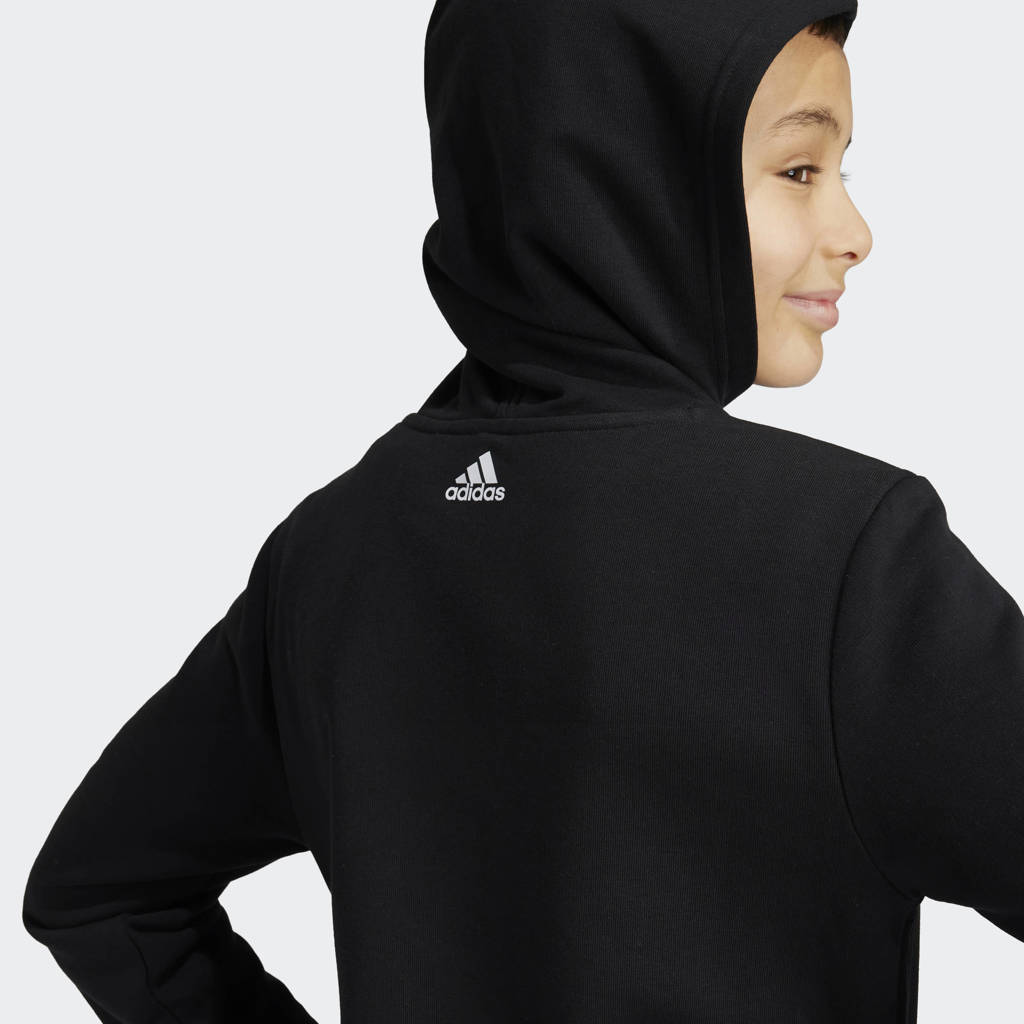 adidas hoodie zwart