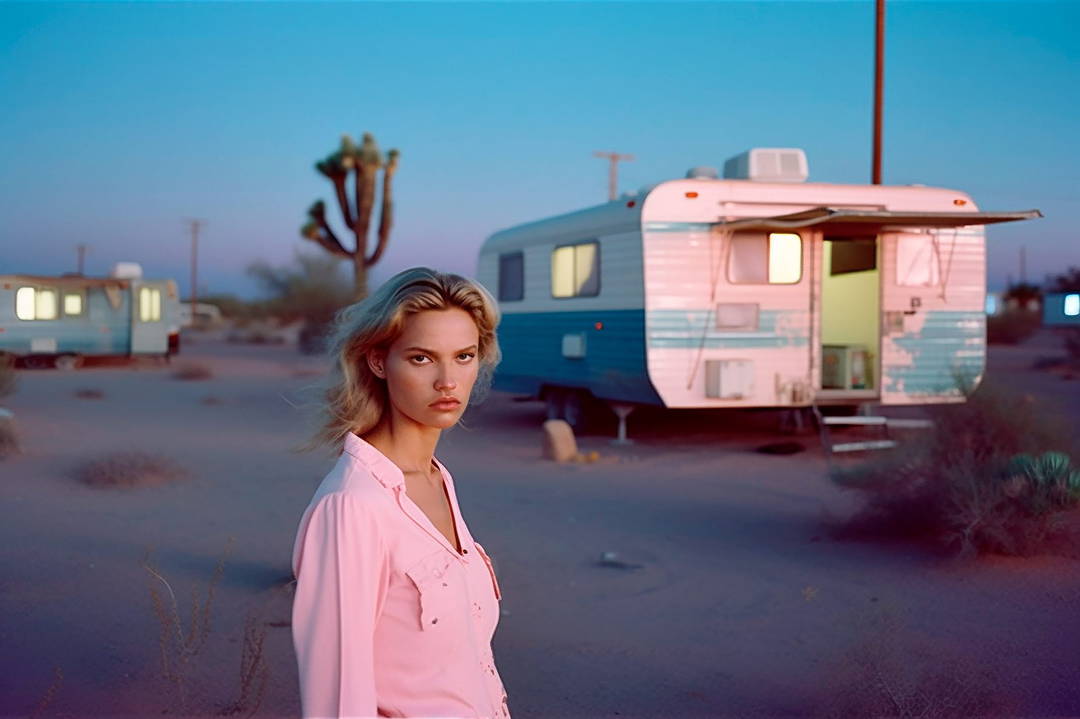 Twilight Nomad by Steve Glashier - Limited Edition. Edition of: 150. Signed.