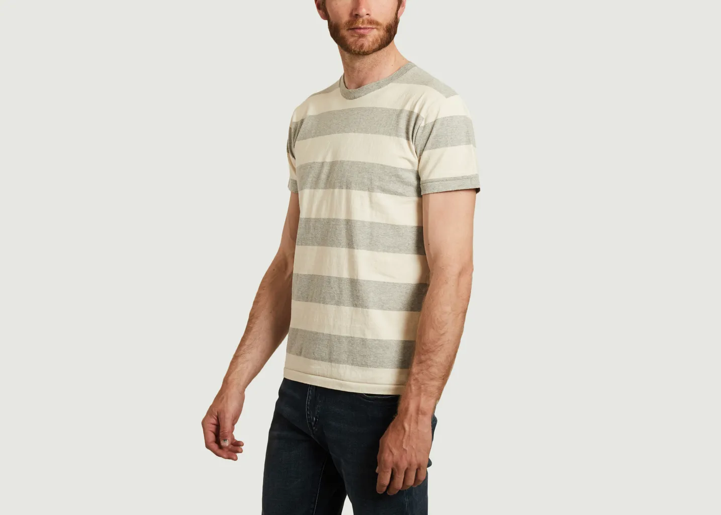 T-shirt à rayures Velva Sheen