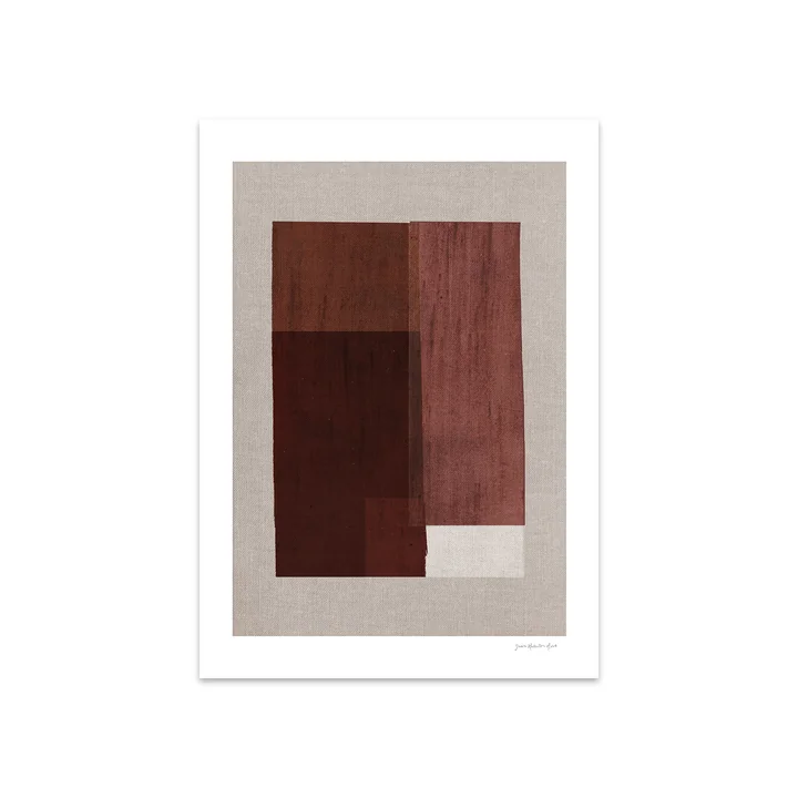 The Poster Club - Red Velvet von Julia Hallström Hjort, 50 x 70 cm