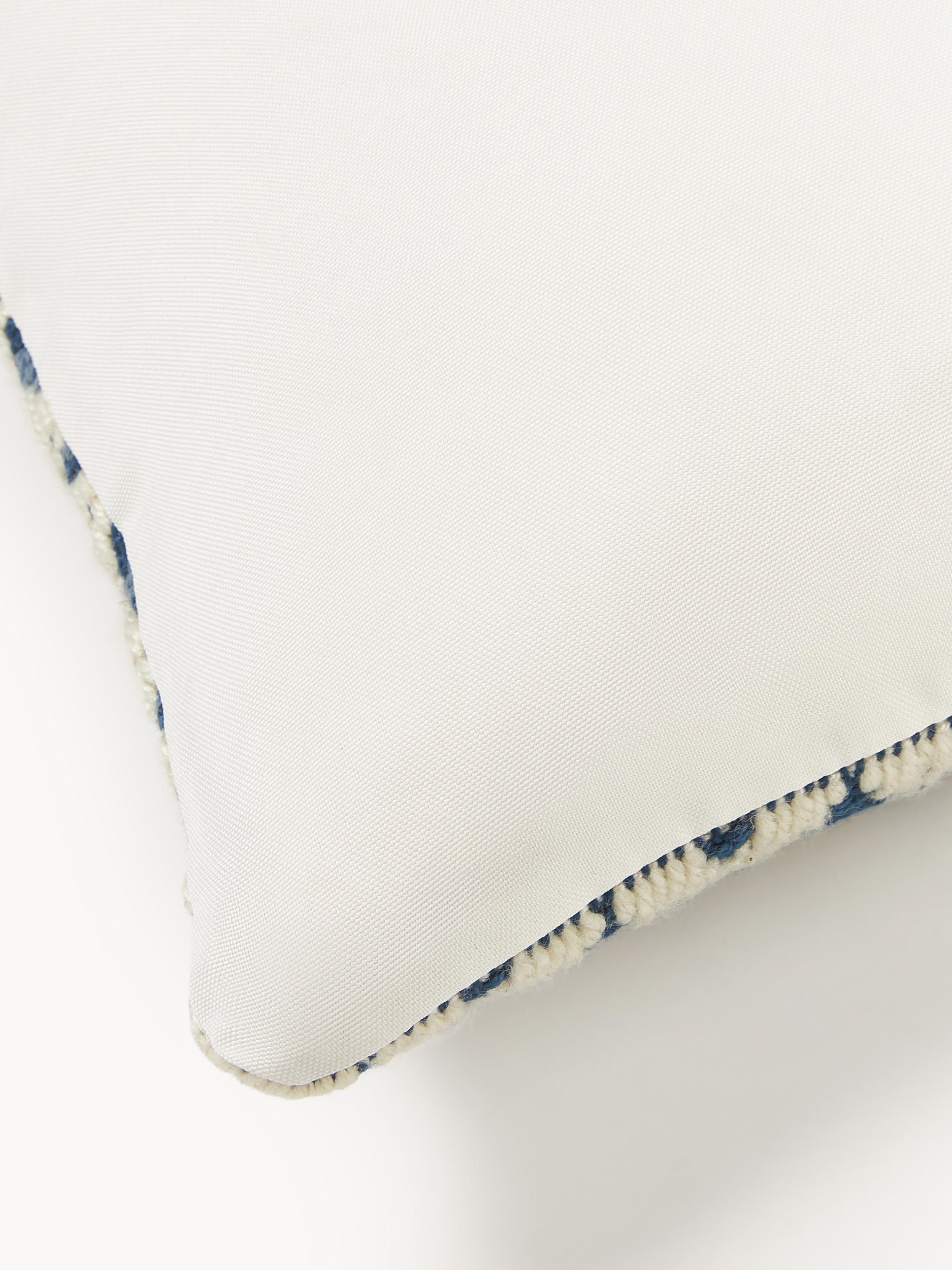 Outdoor kussenhoes Yamir met geweven patroon