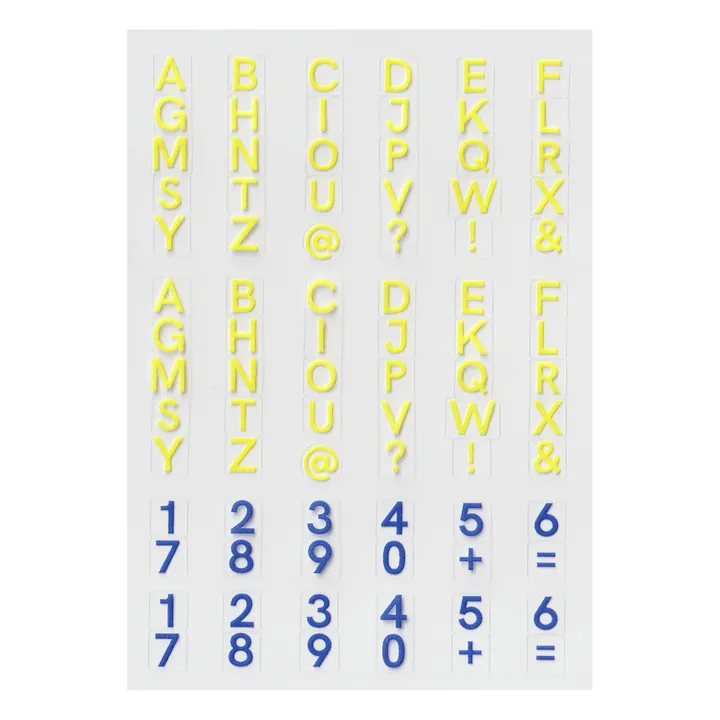 Ivine Stickers pour les ongles - Typo iro
