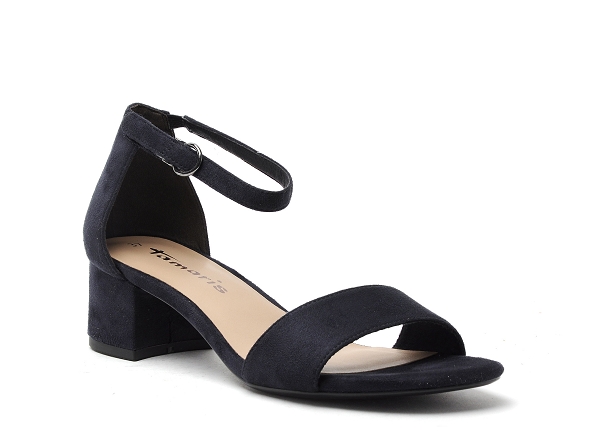 Tamaris nu pieds talons femme 28201 42 bleu