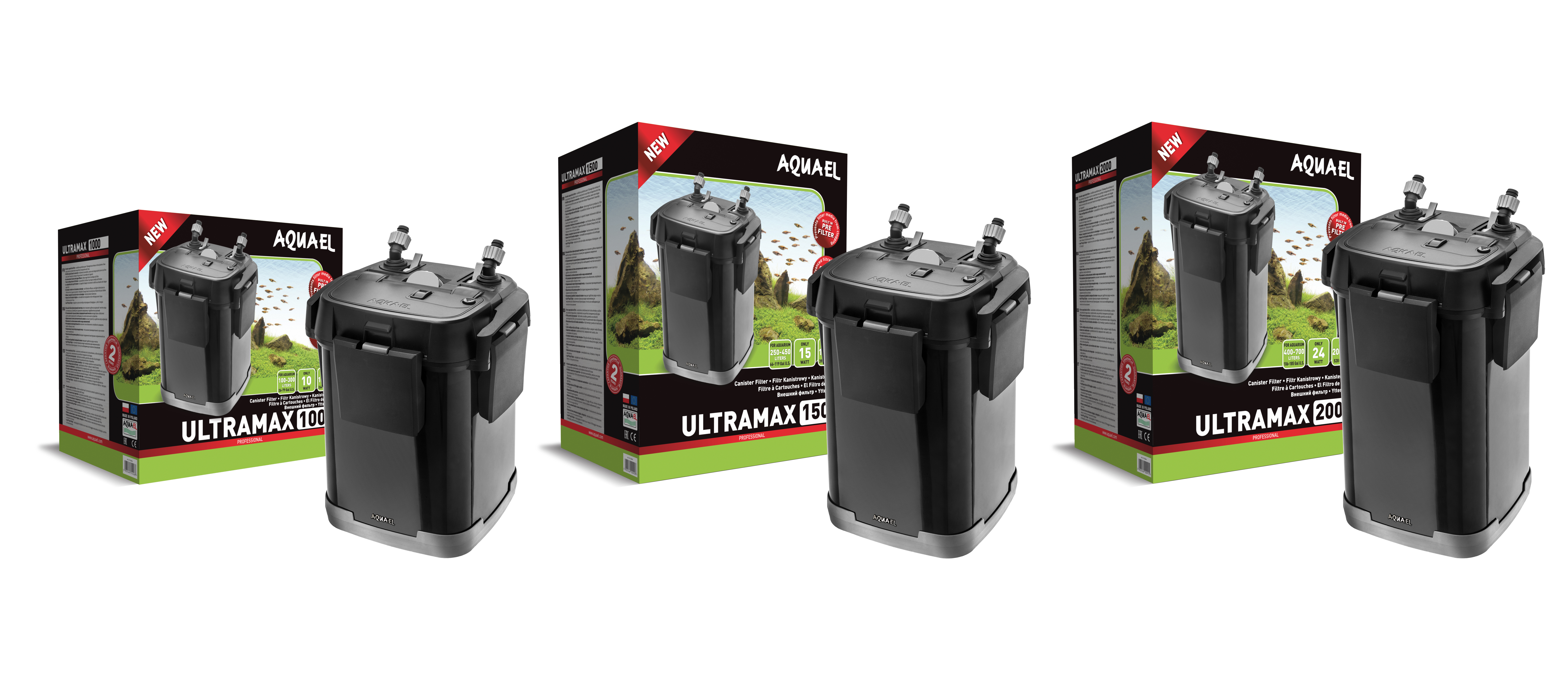 Filtro externo Aquael Ultramax (1500)