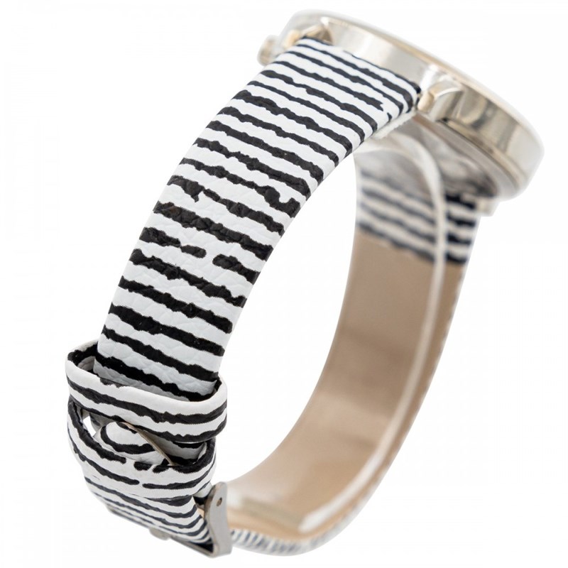 Montre Femme CHTIME bracelet Cuir Blanc