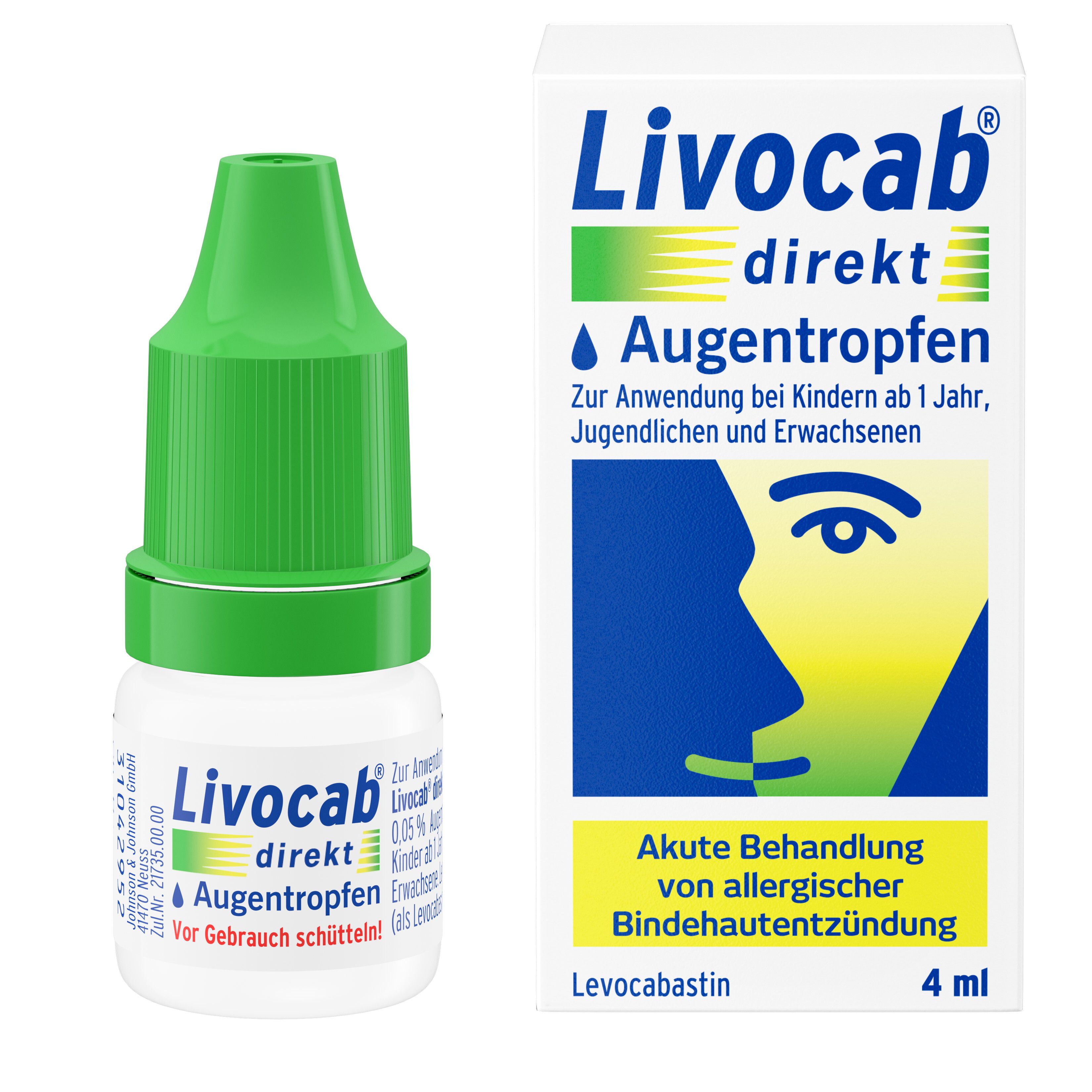 Livocab® direkt Augentropfen
