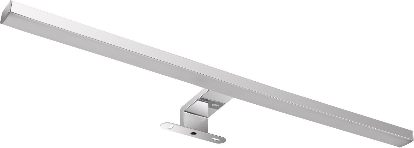 LED-Spiegelleuchte - verchromt - 60 cm