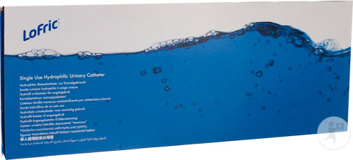 LoFric Sonde Nelaton 40cm Taille CH 14 Extrémité Droite 30 Pièces (4001465)