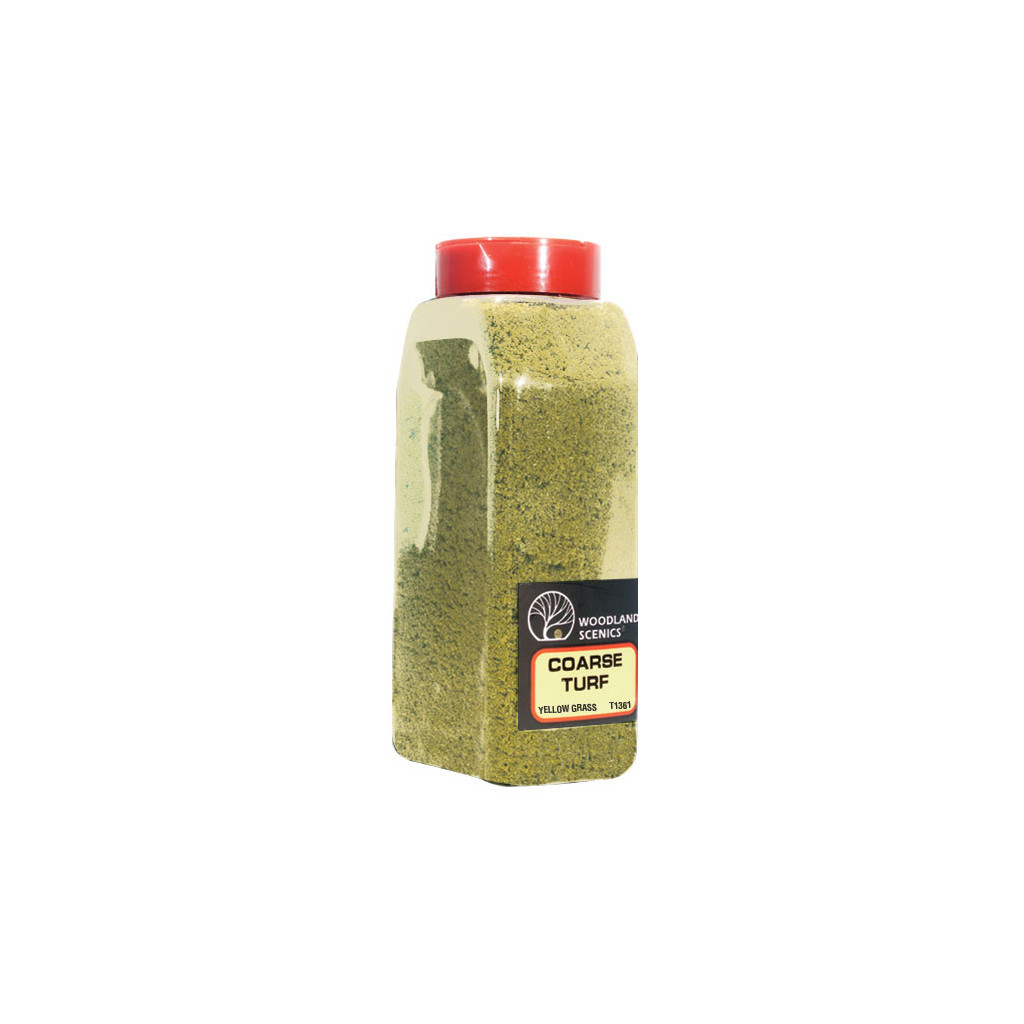 Woodland Scenics - Flocage Épais en Shaker Yellow Grass