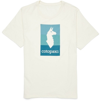 Cotopaxi Llama Block T-Shirt Bone Herren